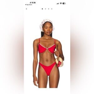 Lioness Red Bikini SET